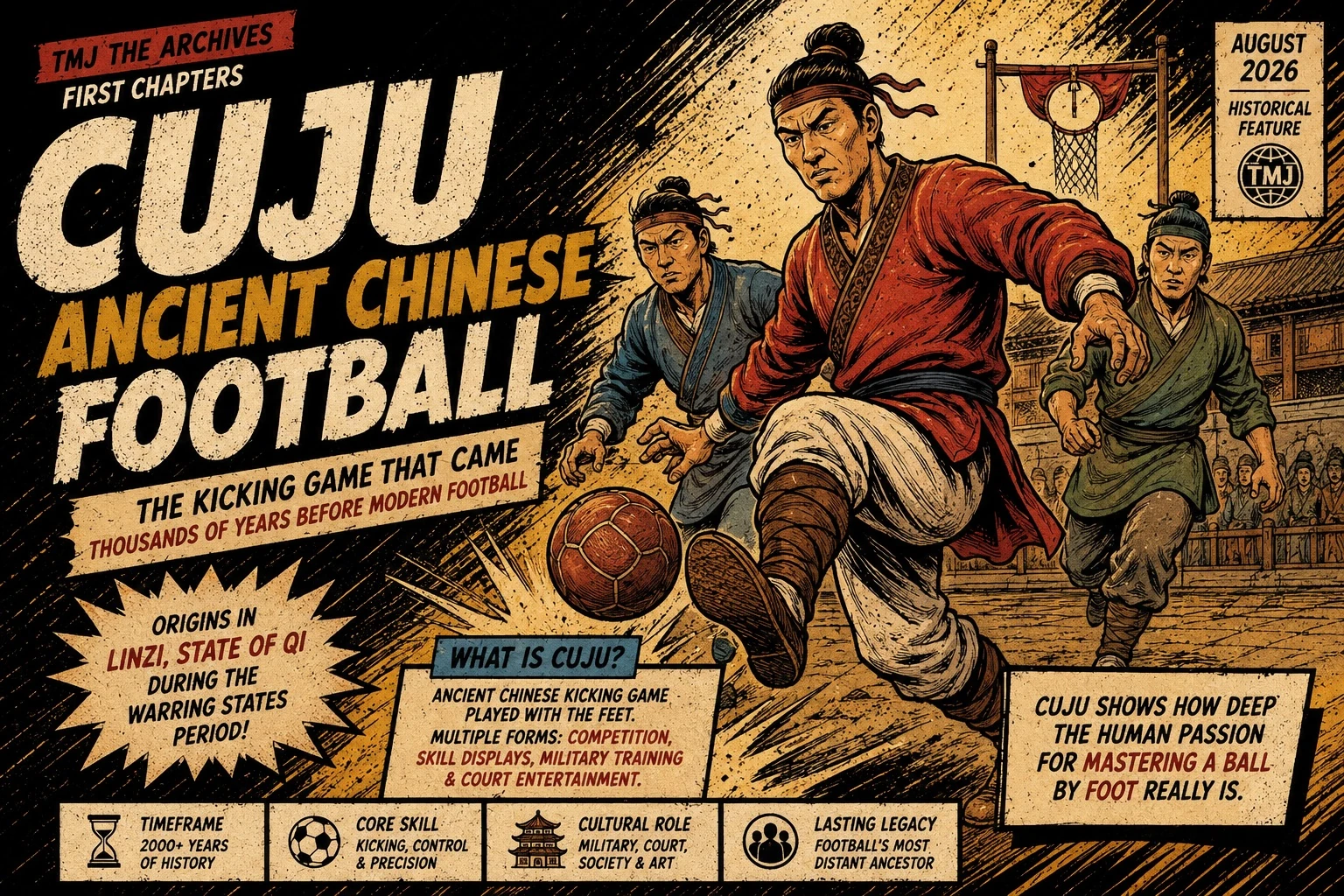Cuju: History, Rules and Origins of Ancient Chinese Football