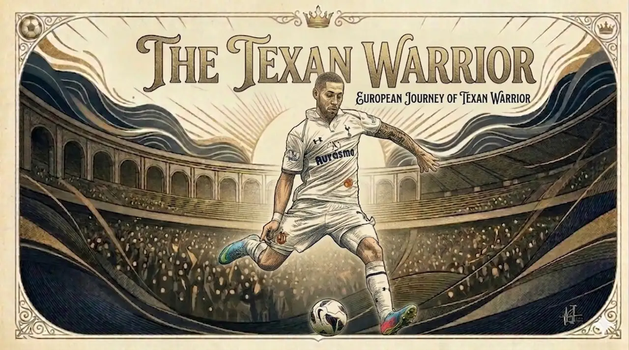 Clint Dempsey: The Incredible Journey of an American Legend poster in USMNT kit