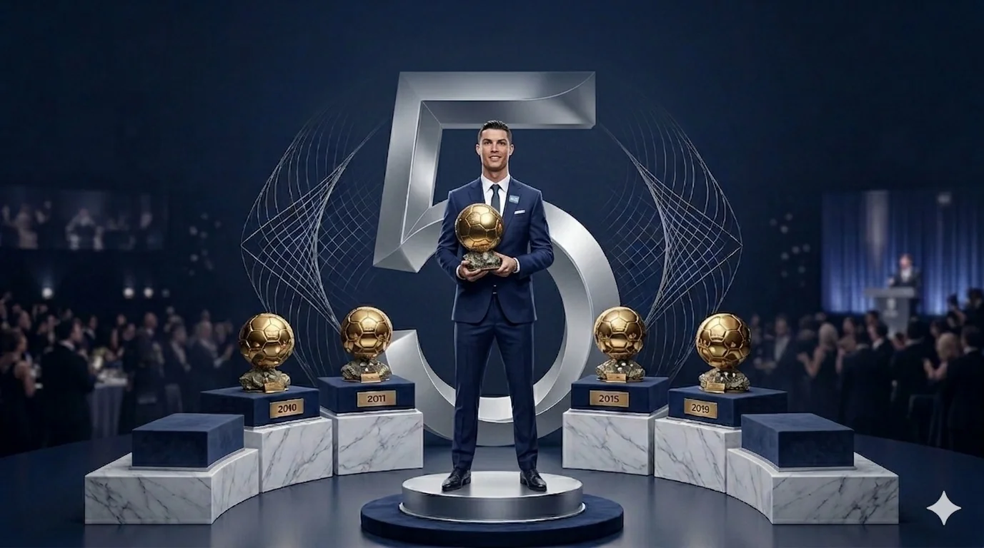 Unstoppable Cristiano Ronaldo Ballon d’Or Wins: All 5 Titles Explained