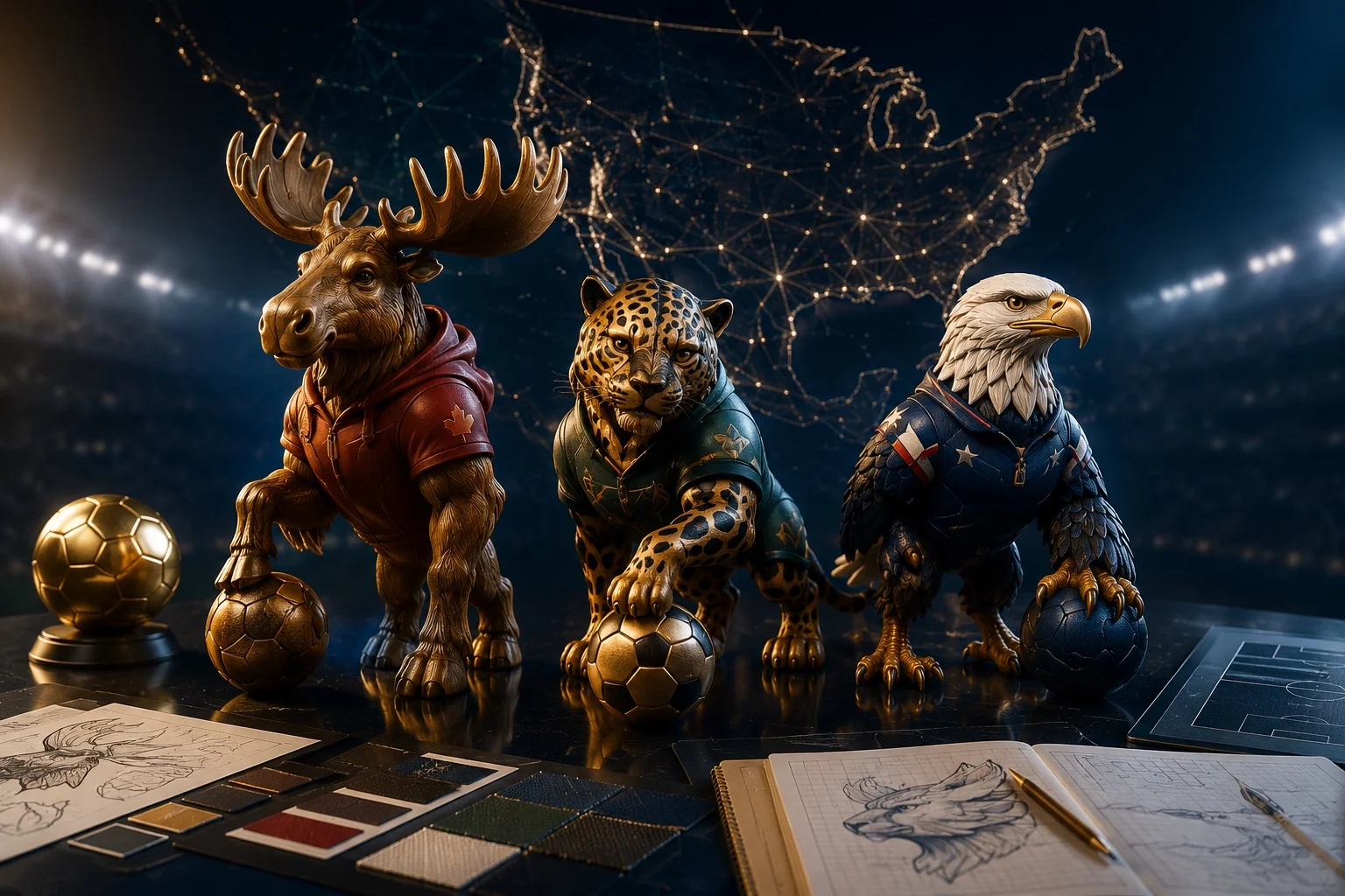 2026 FIFA World Cup Mascots: Maple, Zayu And Clutch
