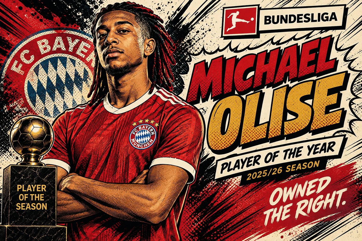 Bundesliga Player Of The Year 2026: Why Michael Olise Won