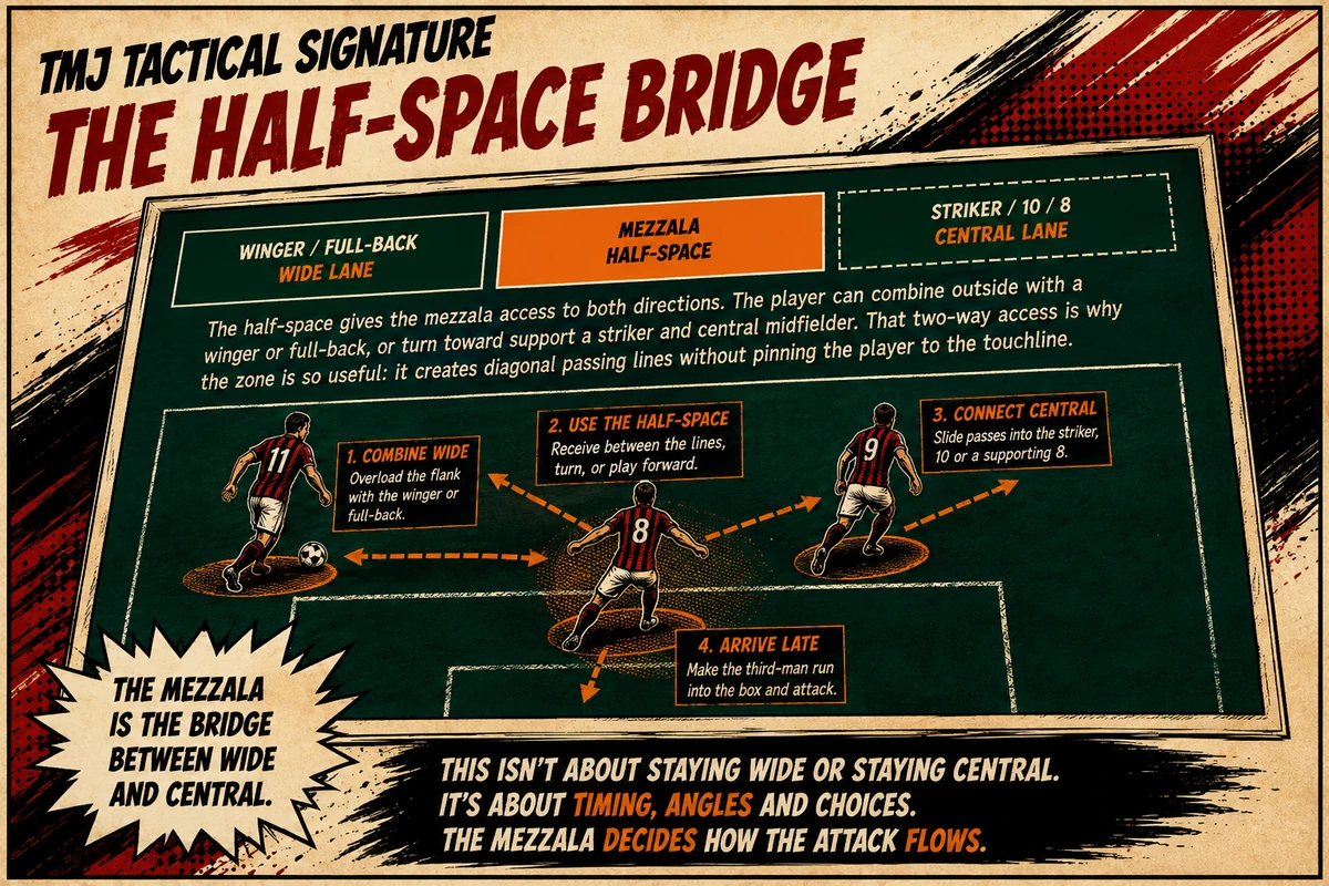 What Is a Mezzala in Football? Role, Position & Famous Examples