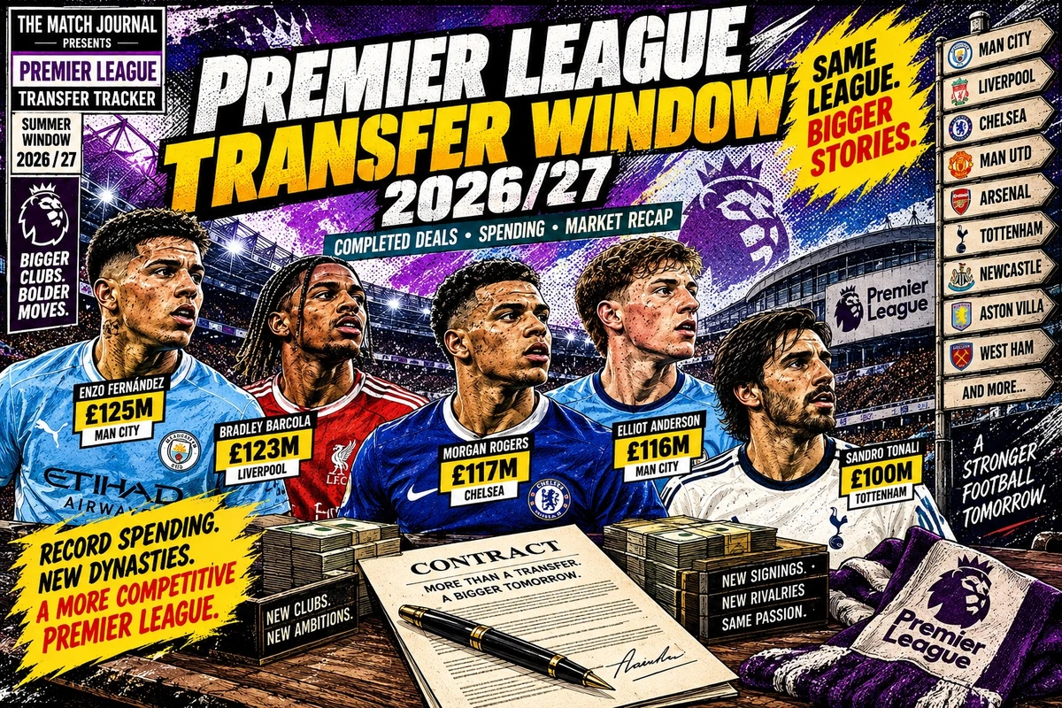 Premier League Transfer Window 2026/27: Dates, Deadline And Completed Transfers