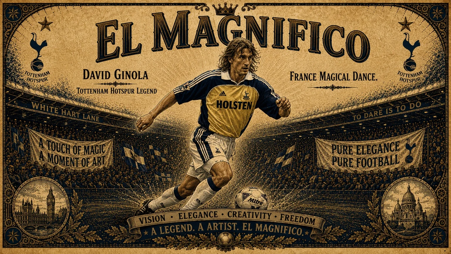 David Ginola: The French Artist Who Made The Wing Feel Like A Stage