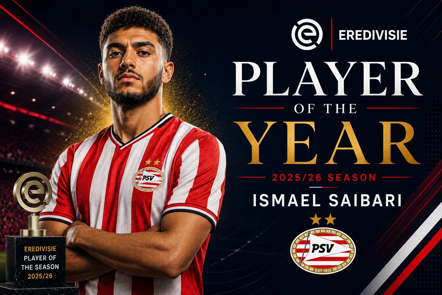 Eredivisie Player Of The Year 2026: Why Ismael Saibari Won