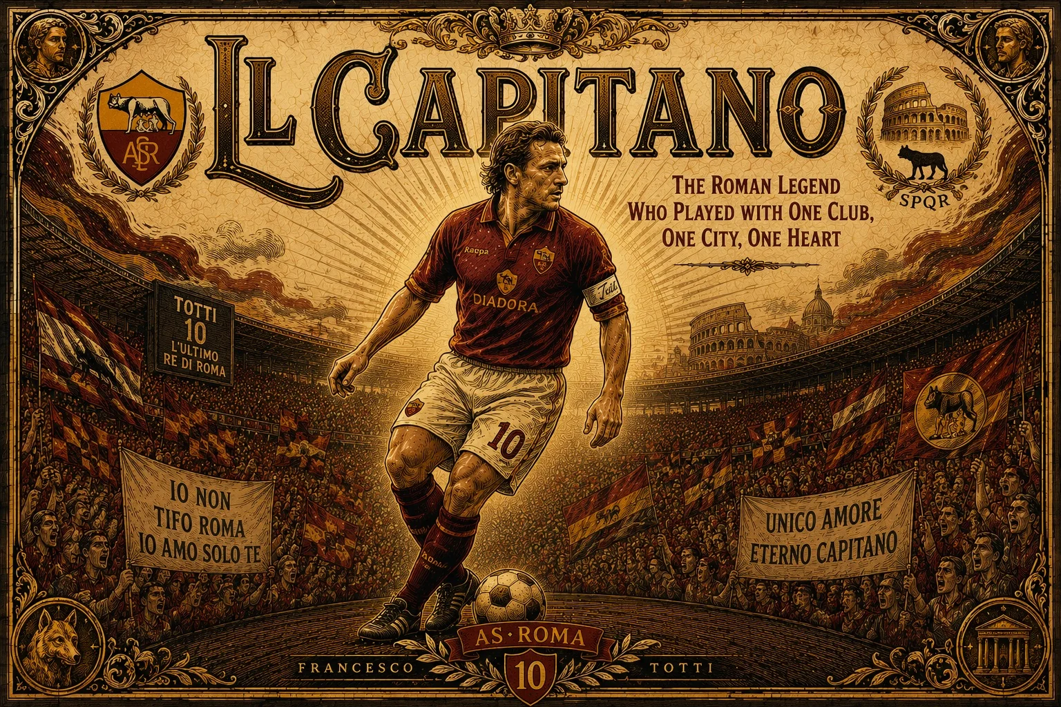 Francesco Totti: The Roma King Who Refused To Leave