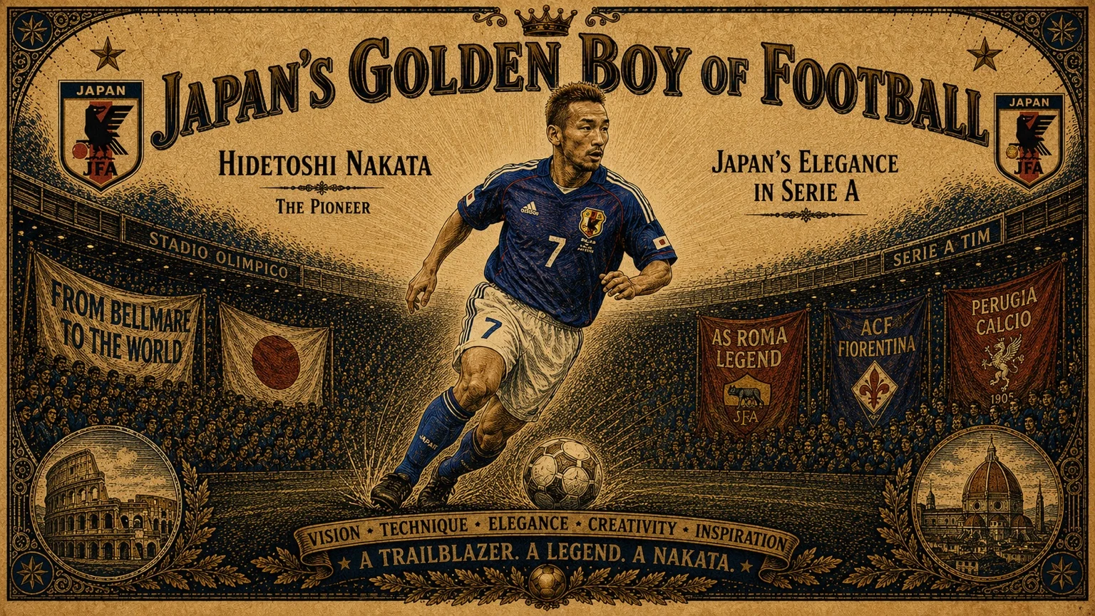 Hidetoshi Nakata: The Japanese Pioneer Who Made Serie A Listen