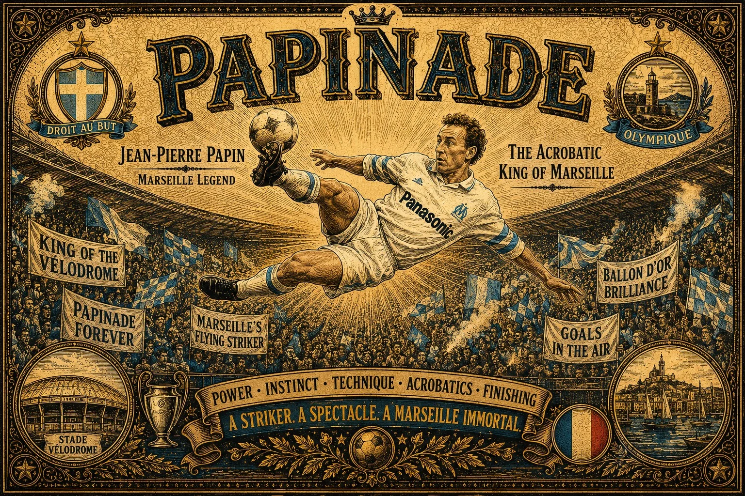 Jean pierre papin: The Ballon d’Or Striker Who Made Volleys His Signature