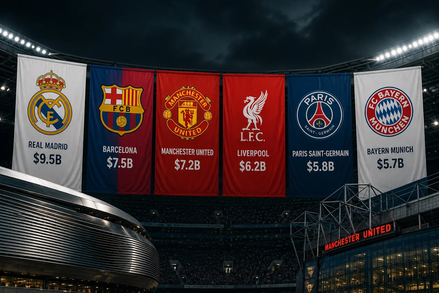 Most Valuable Football Clubs 2026: Forbes Top 30 Ranking