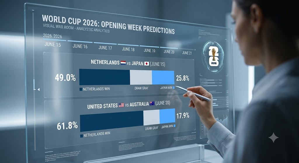 Visualizing the First Week of World Cup 2026 Prediction