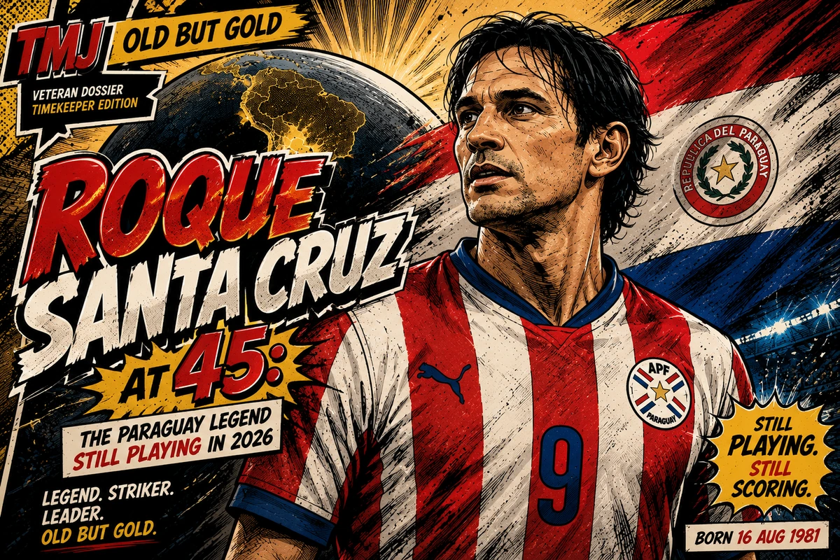 Old But Gold: Roque Santa Cruz, Paraguay’s 44-Year-Old Striker Who Still Has One More Run
