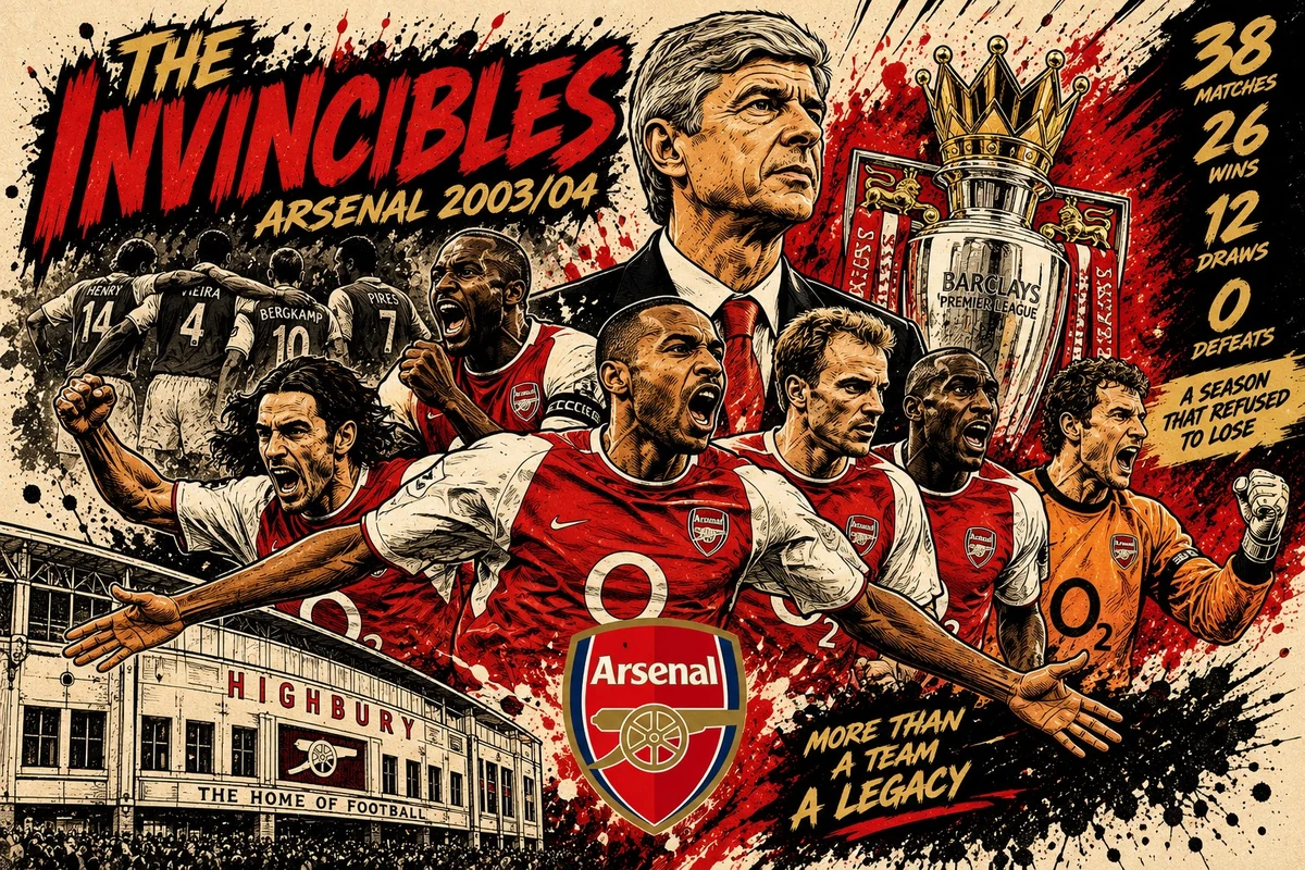 Arsenal Invincibles: Squad, Record And 2003/04 Story