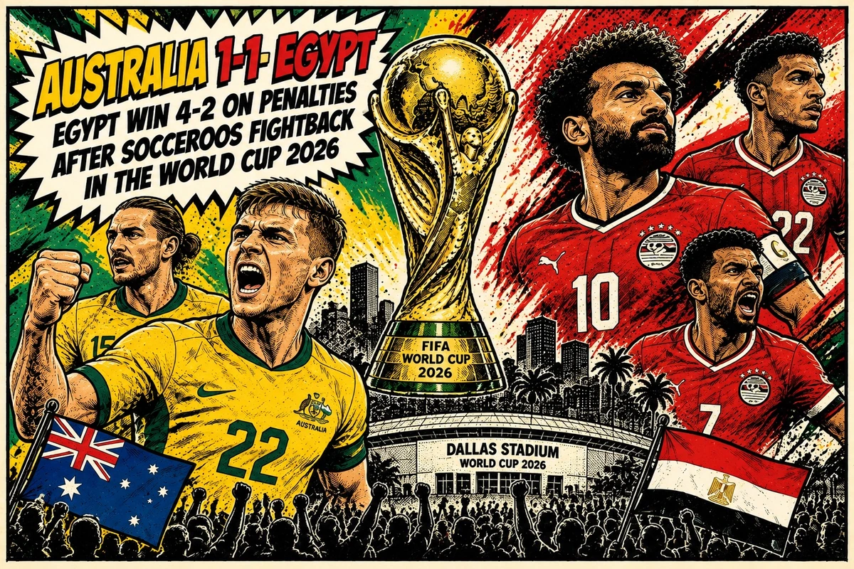 Australia 1-1 Egypt: Pharaohs Win On Penalties After Socceroos Fightback