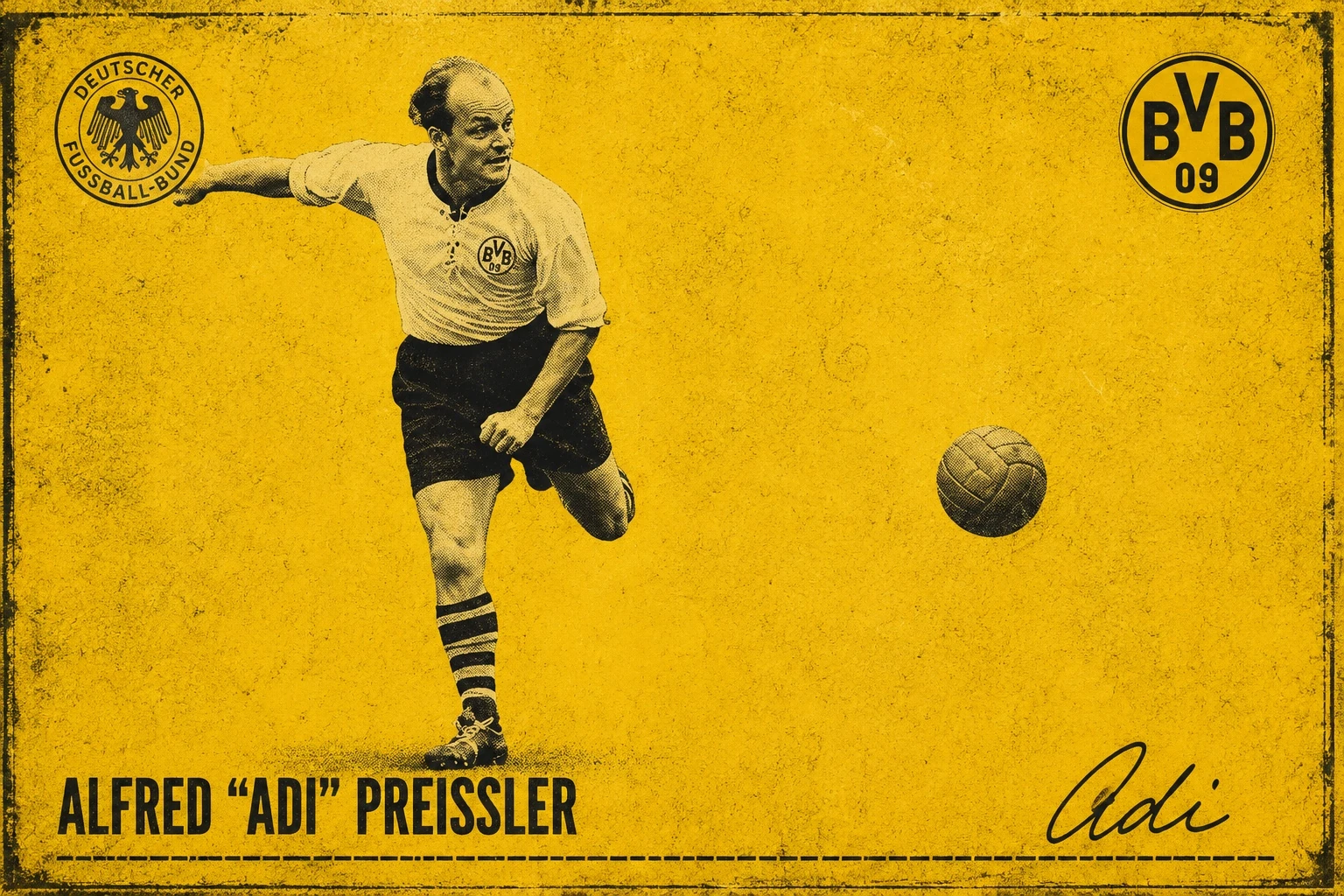 Alfred “Adi” Preißler: Borussia Dortmund’s Record-Breaking Goal Machine