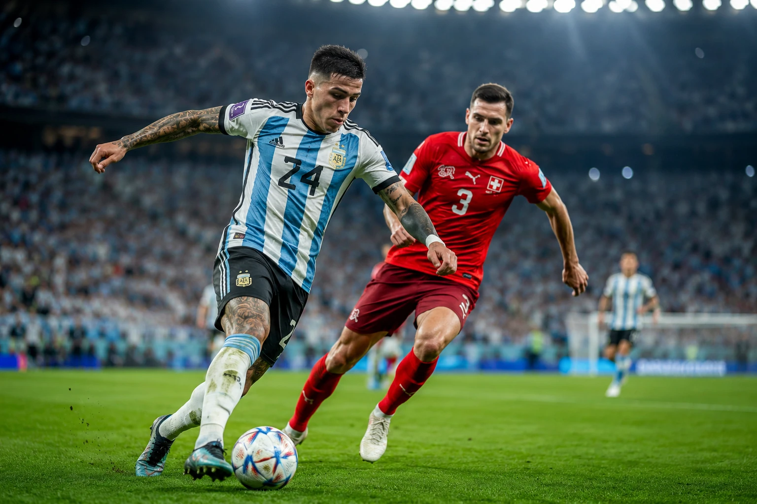 Argentina vs Switzerland Result: Argentina Win 3-1 After Extra Time