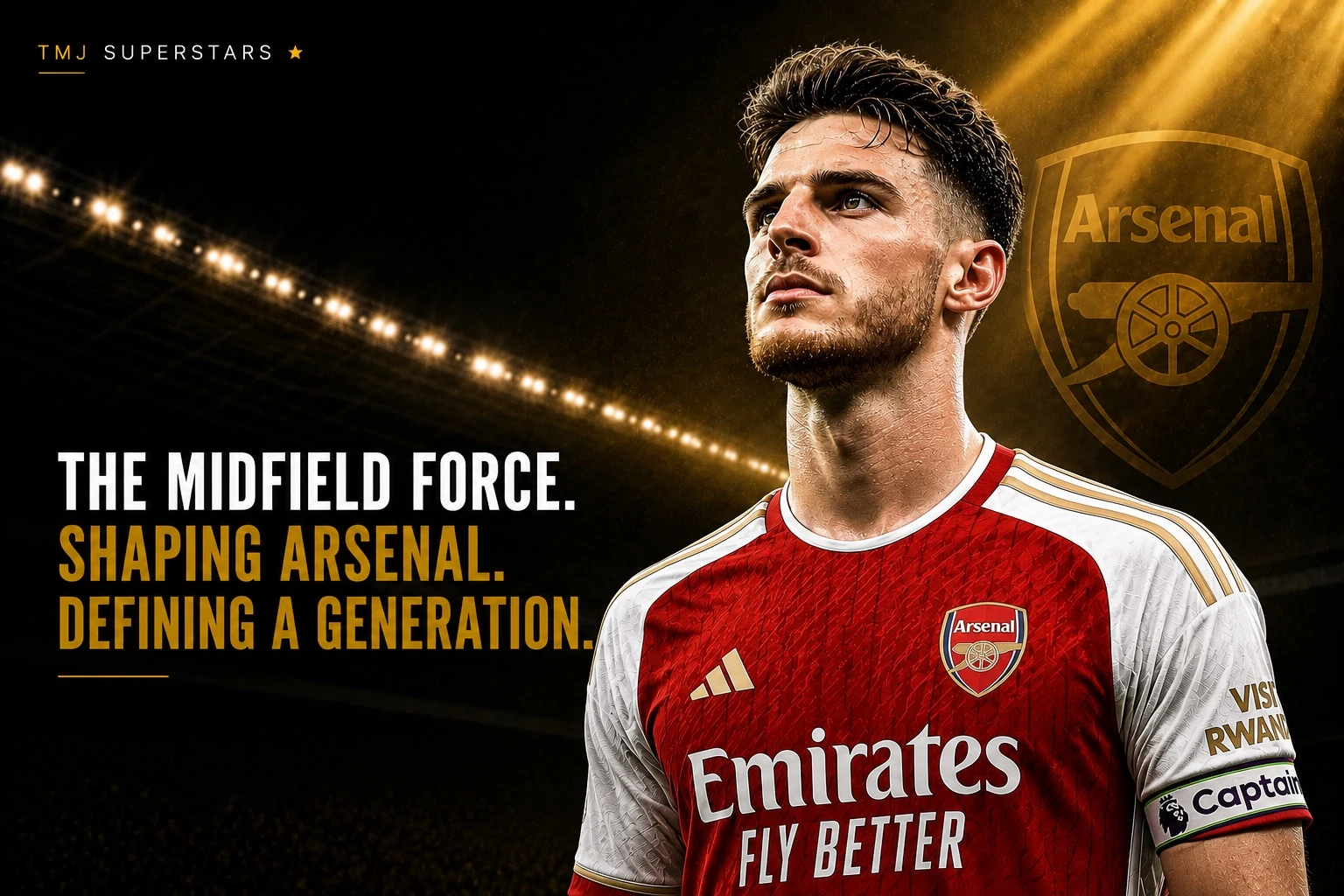 Declan Rice: The Midfield Force Driving Arsenal and England