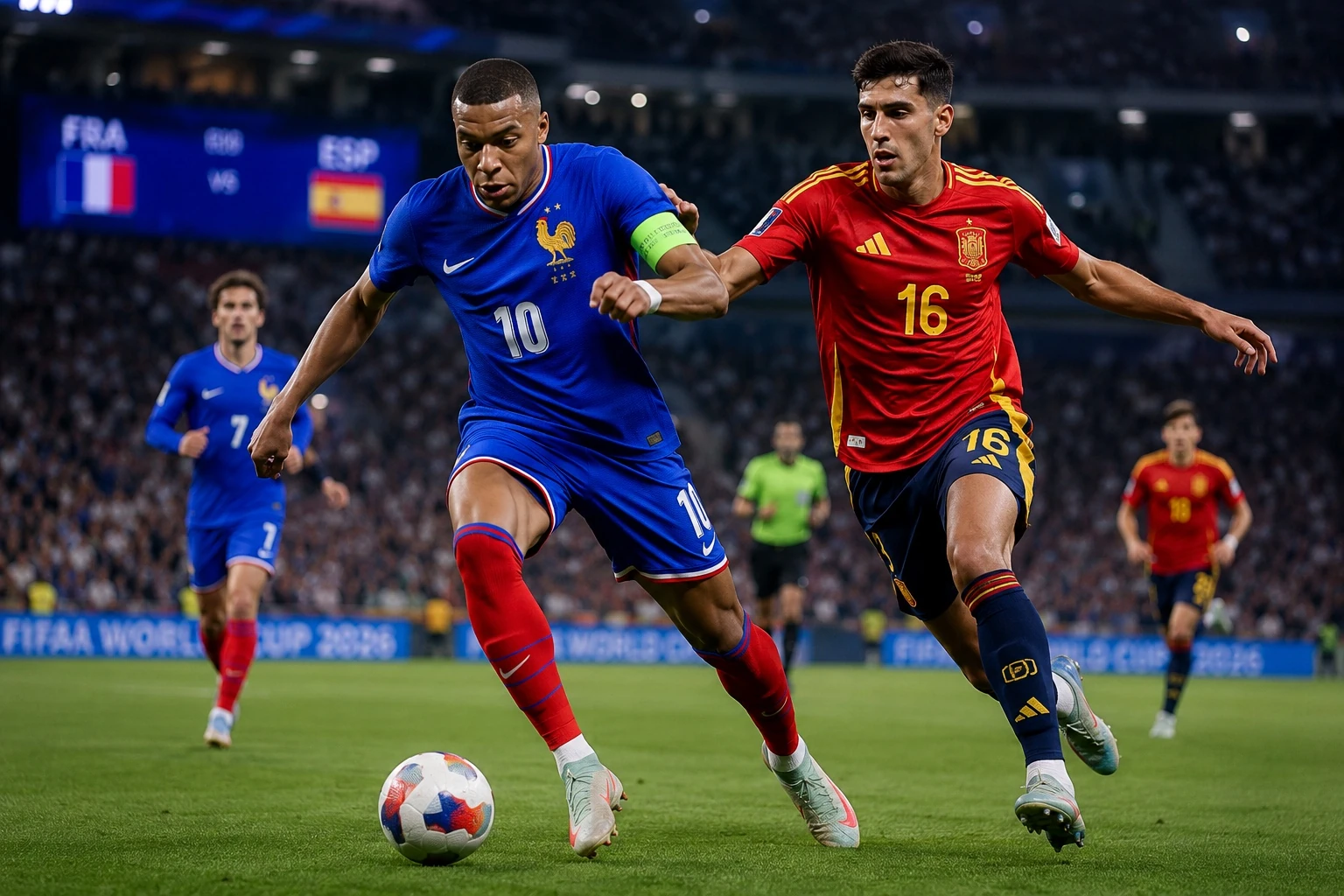 France vs Spain Result: Spain Win 2-0 To Advance
