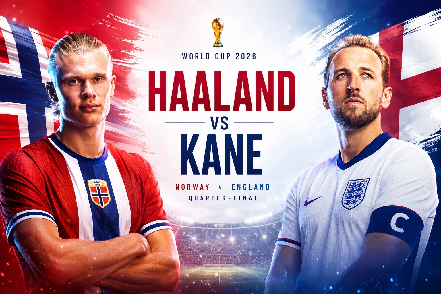 Haaland vs Kane Stats: World Cup 2026 Duel Before Norway vs England
