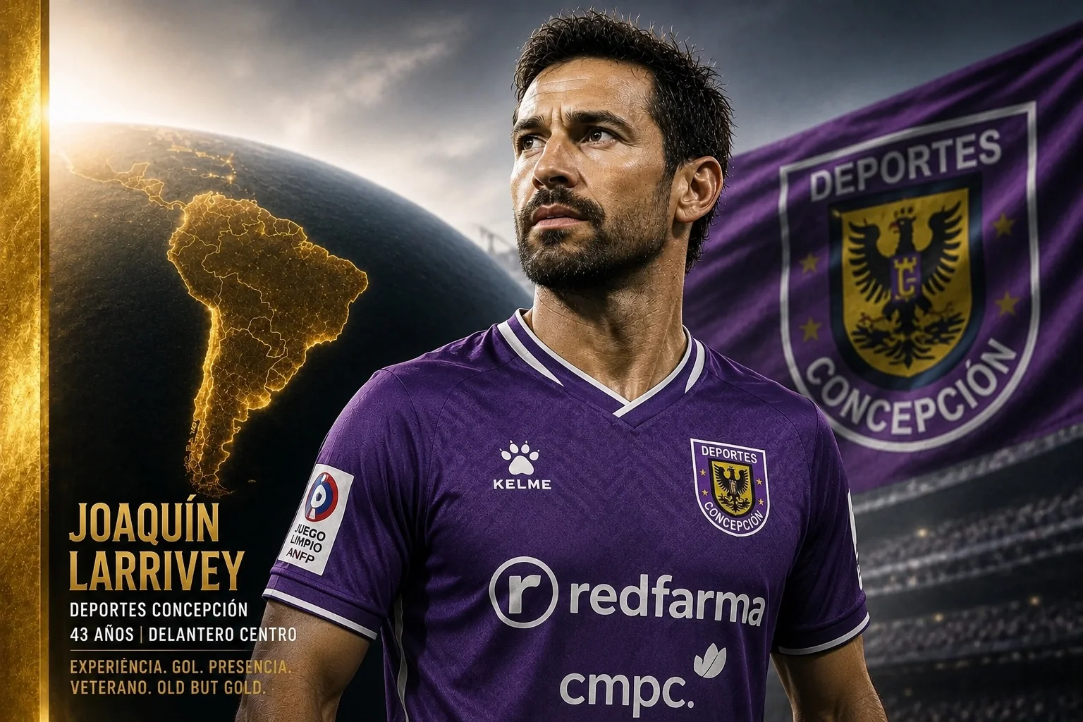Old But Gold: Joaquín Larrivey, Deportes Concepción’s 41-Year-Old Striker Still Chasing Goals