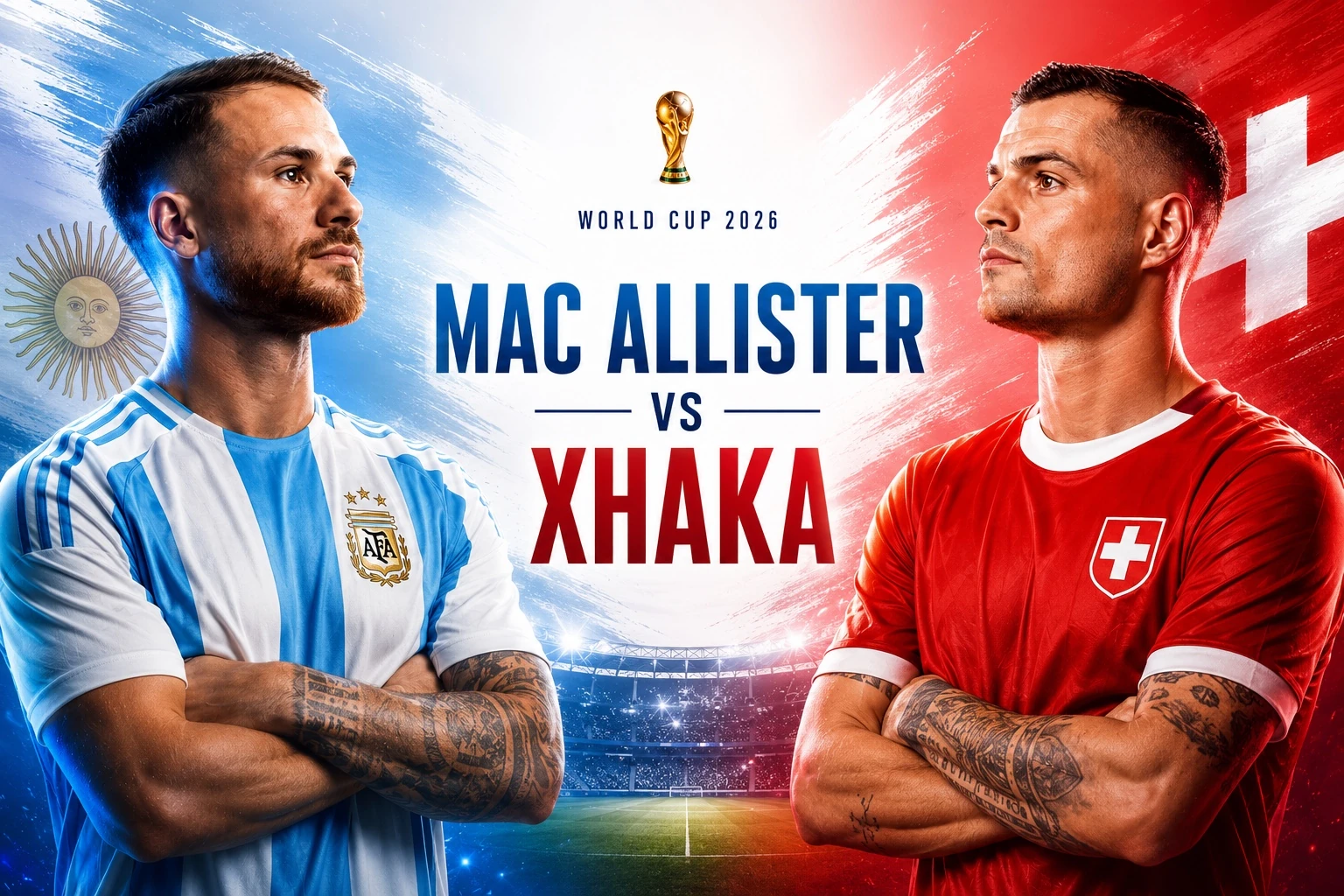 Mac Allister vs Xhaka: The Midfield Battle That Could Decide Argentina vs Switzerland