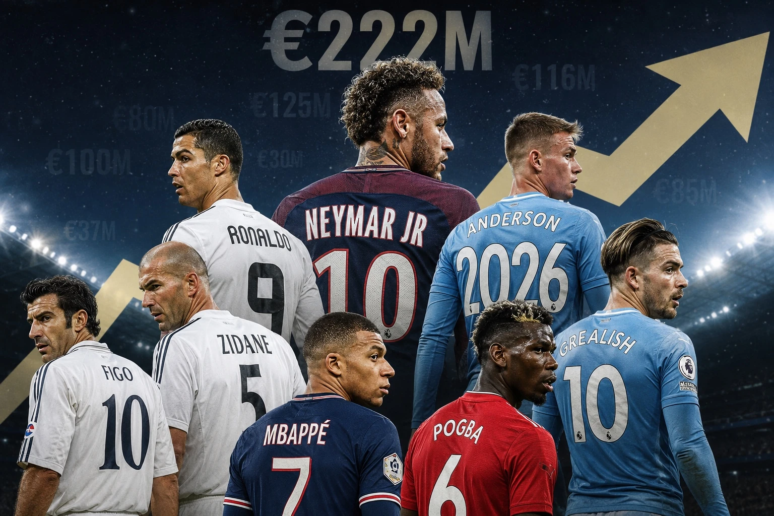 Most Expensive Football Transfers By Year: 1990 To 2026