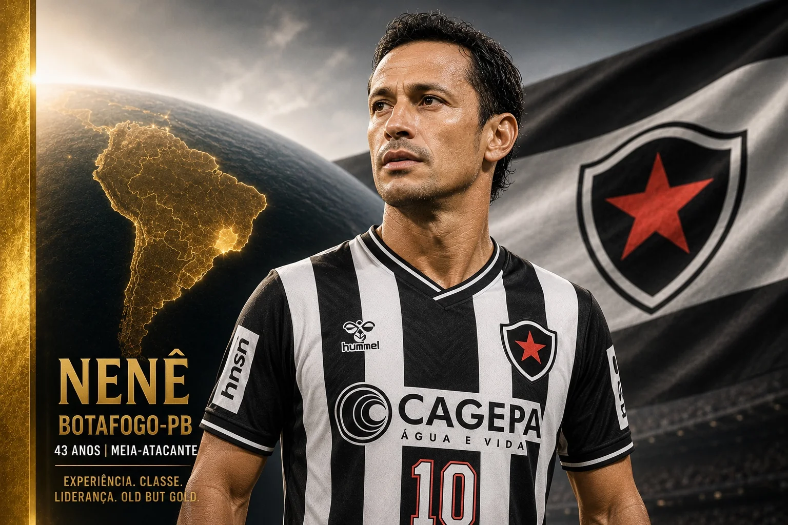 Old But Gold: Nenê Botafogo-PB, The 44-Year-Old No. 10 Still Making Football Feel Elegant